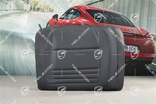 Back seat backrest, Rear, Leatherette, Metropole blue, Convertible, R