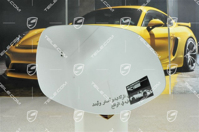 Spiegelglas, konvex, el. anklappbar+einstellbar, separat beheizbar, Saudi-Arabia Version, R Spiegelglas, konvex, el. anklappbar+einstellbar, separat beheizbar, Saudi-Arabia Version, R