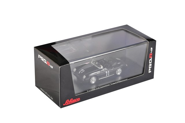Porsche 356 Speedster #71 Steve's Speedster / Mc Queen, czarny, Schuco, skala 1:43