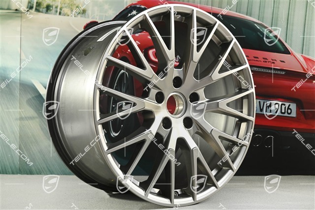 21-inch wheel rim Panamera Exclusiv Design, 11,5J x 21 ET69, Turbonite