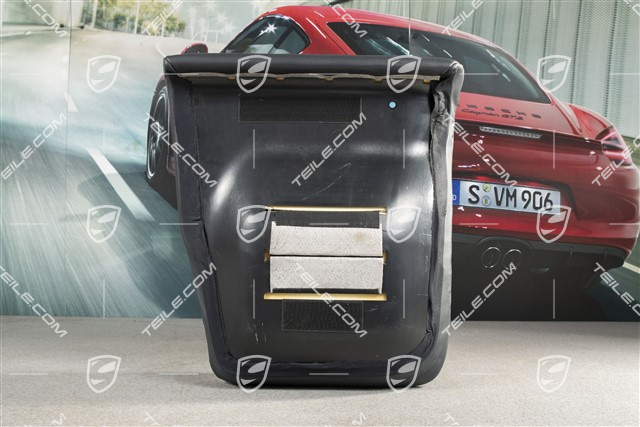 Notsitzkissen, Cabrio, Leder, Metropolblau, R