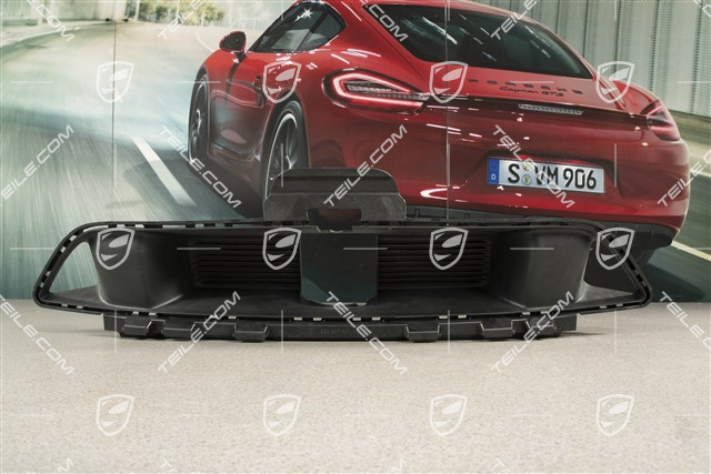 Sport Design, Front bumper Grille / Insert Cover, ACC with InnoDrive, Black matte