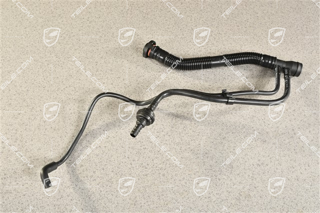 Breather line, Crankcase housing, Turbo