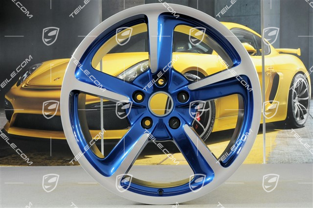 20" Felge Sport Techno, 10J x 20 ET50, Saphirblaumetallic