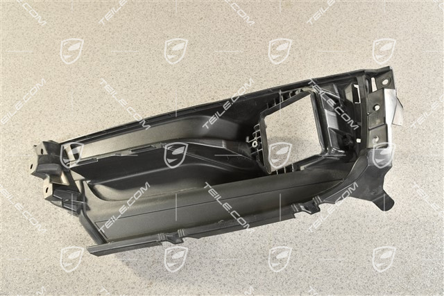 Front bumper Grille / Insert Cover, ACC, Black, Sport Design Package, L