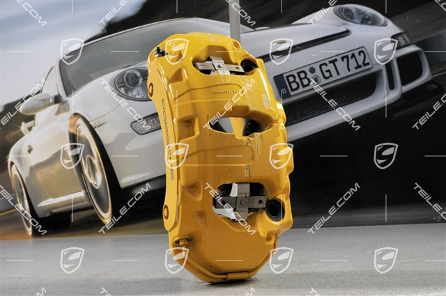 Festsattel Gelb PCCB, Turbo S, R