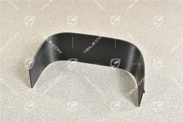 Cover exhaust pipe, rear bumper trim, GT3 / GTRS / 911R