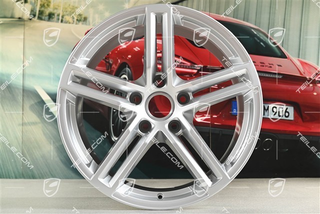 19-inch wheel rim Panamera, 10,5J x 19 ET62, Brilliant Silver