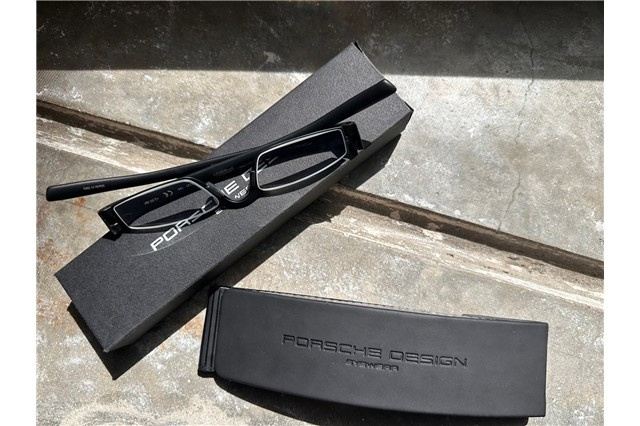 Lesebrille P´8801, schwarz, 2.5