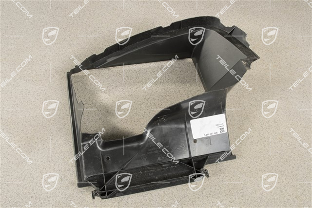 Side air duct / vent, L
