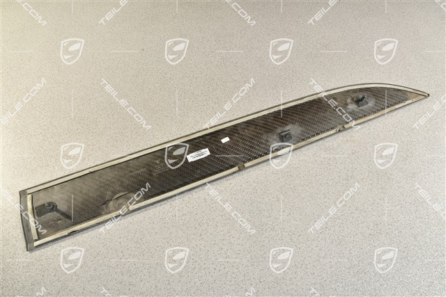 Front door cover / trim, Carbon, L