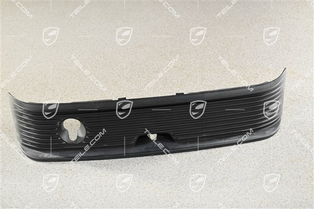 Cover trim, Front bumper center, Night Vision, Black matte