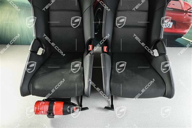 GT3 / GT3RS Schalensitze, Carbon, schwarz, Weissach RS, Satz, L+R