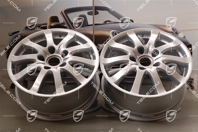 17-inch Cayenne V6 wheel set, 7,5J x 17 ET53 17-inch Cayenne V6 wheel set, 7,5J x 17 ET53