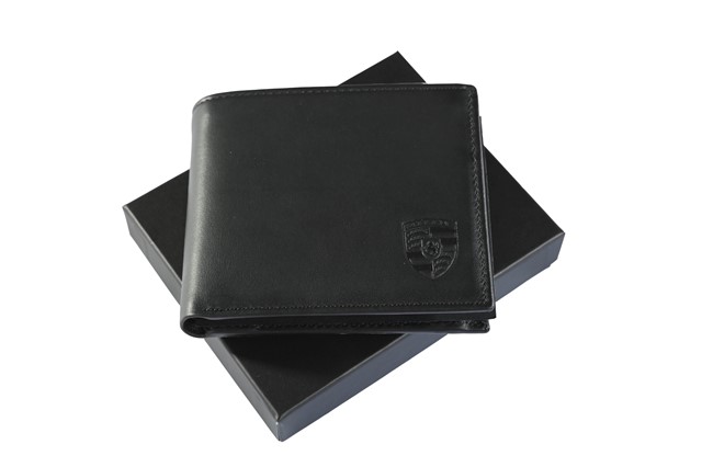 Wallet for Men, Essential, with Embossed Porsche Crest