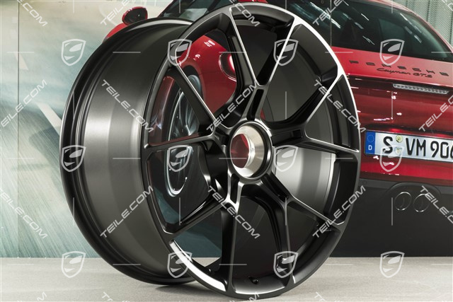 20" felga GT3, 9,5J x 20 ET46, czarny satynowy półmat