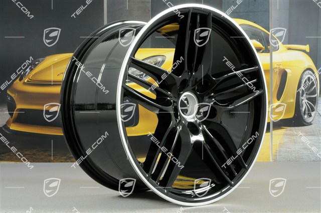 20-inch wheel, Sport Design, 11J x 20 ET52, black high gloss