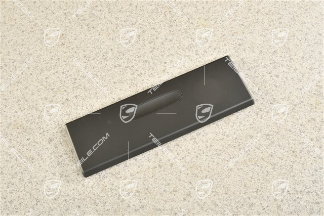 Blende / Abdeckung des Ascher, Schwarz