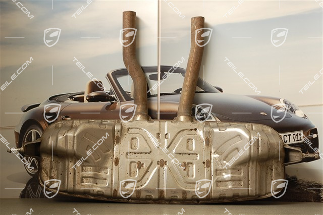 Rear silencer, Cayenne S 4.5L