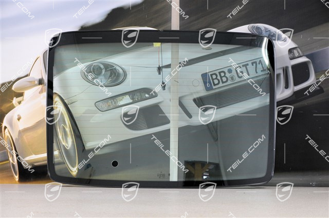 Rear window Coupé, with hole for rear window wiper Rear window Coupé, with hole for rear window wiper