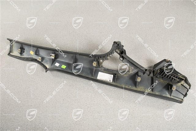 Verkleidung, C-Säule, Leder, Schwarz, Coupe, R