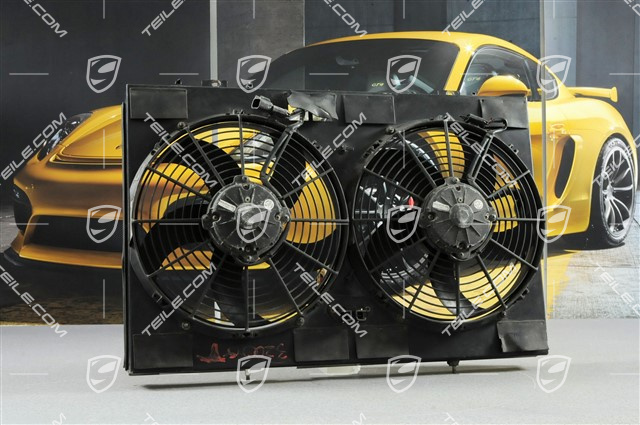 3200 GT/AC - Lüfter, komplett (doppel) für Wasserkühler, inkl. Blechrahmen 3200 GT/AC - Lüfter, komplett (doppel) für Wasserkühler, inkl. Blechrahmen