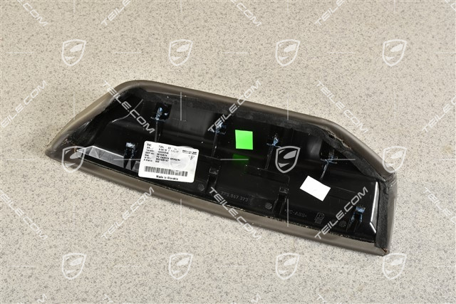 Armlehne, Türverkleidung hinten, Leder, Achatgrau, L