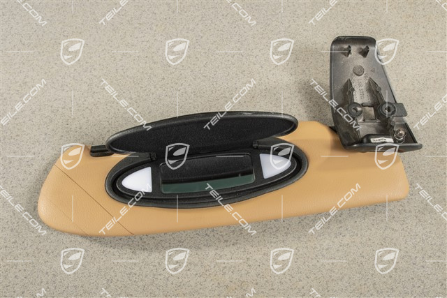 Sonnenblende, Cabrio, Kunstleder, Sandbeige, R