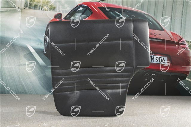 Notsitzkissen, Coupe/Targa, Leder, schwarz, R