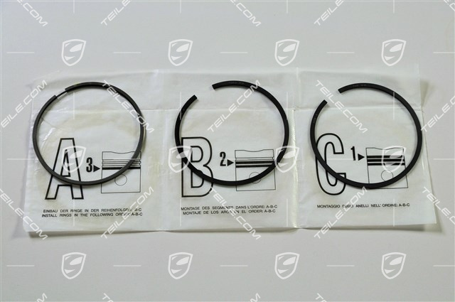 Piston ring set Piston ring set