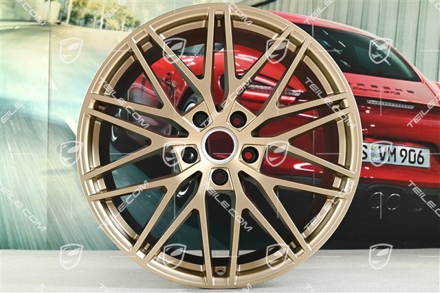 21-inch wheel rim, Cayenne RS Spyder Design, 11J x 21 ET49, neodyme