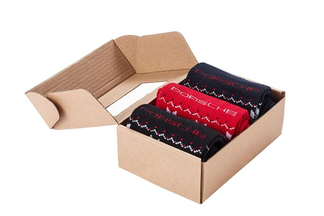 Mult-pack Of 3 Pairs Of Socks Dark Blue - Porsche 48 50 Mult-pack Of 3 Pairs Of Socks Dark Blue - Porsche 48 50