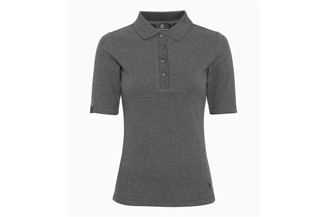 60Y 911 Women's Polo Shirt, Collection 60 Years of 911, grey, L