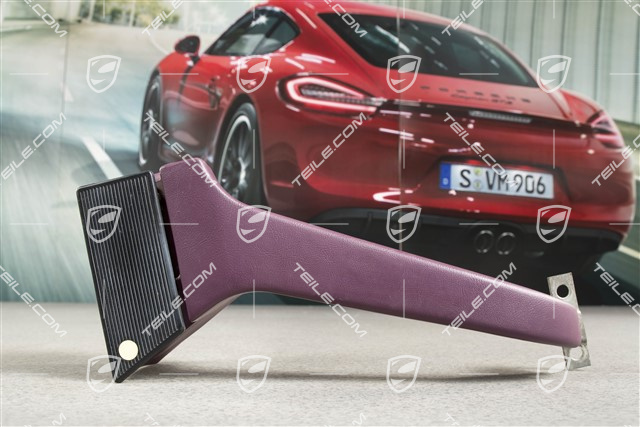 Haltegriff, Kunstleder, Magenta, L