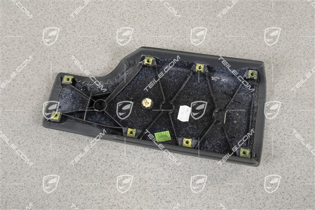 Mittelkonsole, Deckel / Blende, Leder, Seeblau