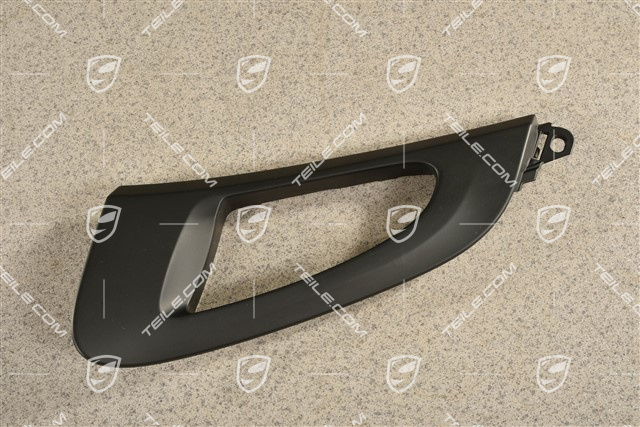 Einsatz, Griffschale, Vorne, Schwarz, L