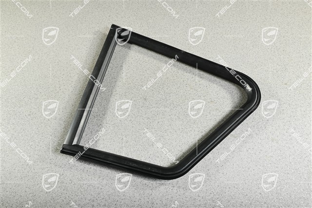 Sealing frame for rear quarter glass, R