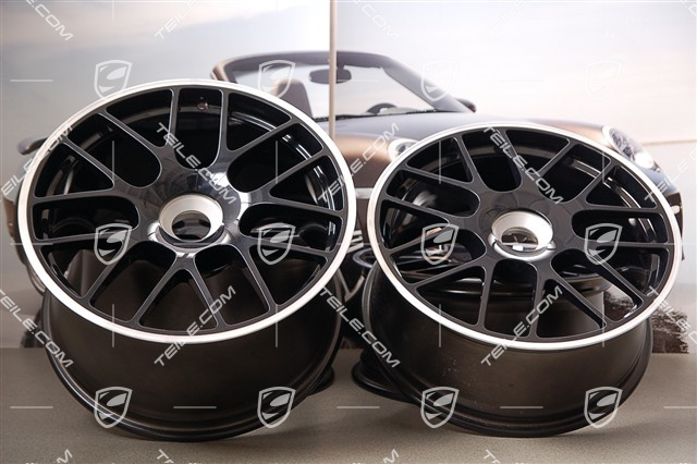 19" Felgensatz RS SPYDER / Turbo Facelift, Zentralverschluss, Sondermodell 911 Carrera GTS, 8,5J x 19 ET56 + 11J x 19 ET51