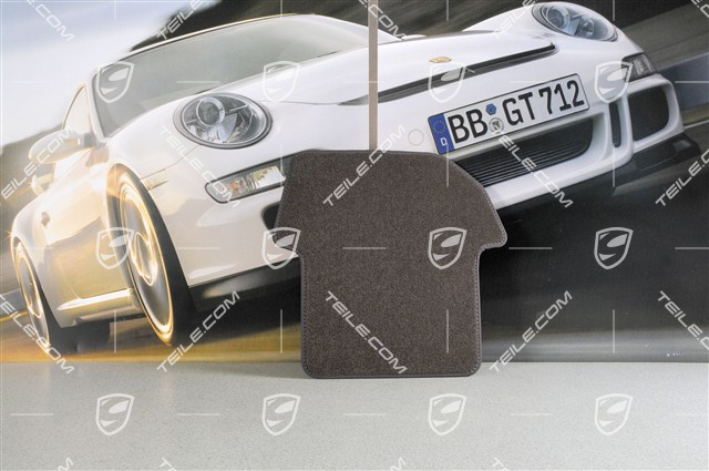 Fußmatten-Set, 4-teilig (997), für 911 Cabrio und Targa Modelle mit BOSE Sound-System, cocoa (braun)