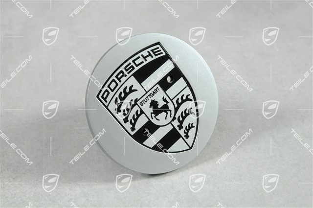 Hub cap, convex, brilliant chrome finish Hub cap, convex, brilliant chrome finish