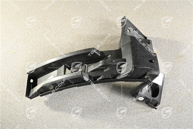 Rear bumper retaining strip, R