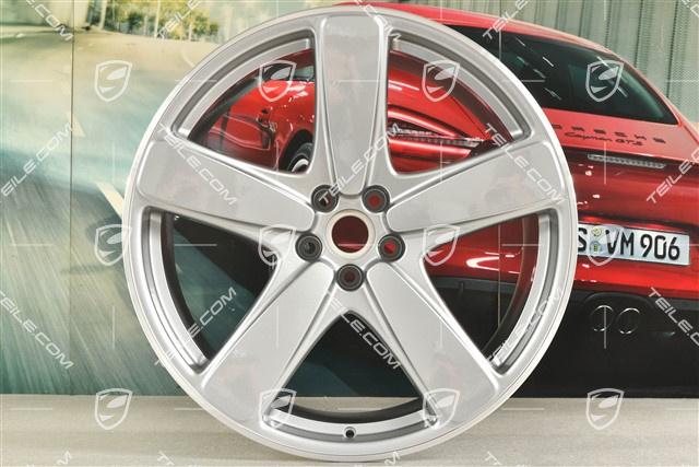 21" Felge "Sport Classic", 9,5J x 21 ET 27, Silber-Metallic