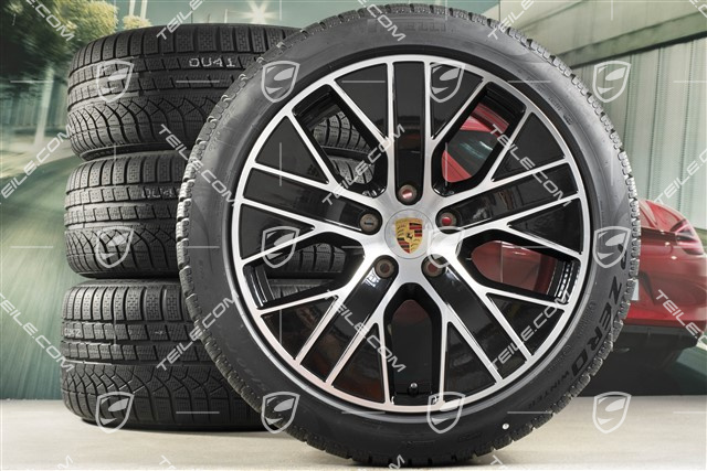 20-inch Turbo Aero winter wheel set, rims 9J x 20 ET54 + 11J x 20 ET60 + NEW Pirelli winter tyres 245/45 R20 + 285/40 R20