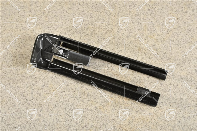 Abdeckschiene für Vordersitz, Hinten, Schwarz, R