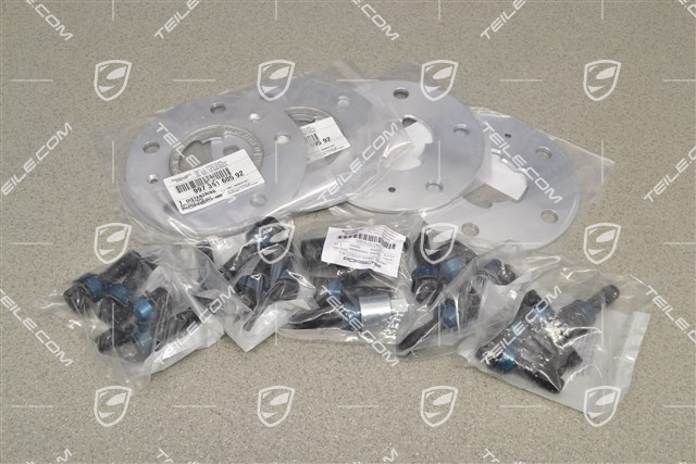 Spacer set, 5mm, only together with wider wheel arch cover Spacer set, 5mm, only together with wider wheel arch cover