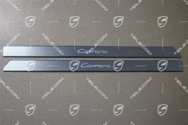 Einstiegleiste "Carrera", Edelstahl, L+R Einstiegleiste "Carrera", Edelstahl, L+R