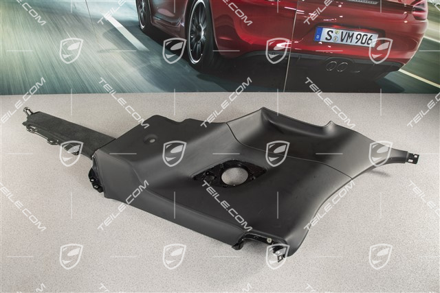 Seitenwandverkleidung, hinten, Leder, Schwarz, Coupe, R