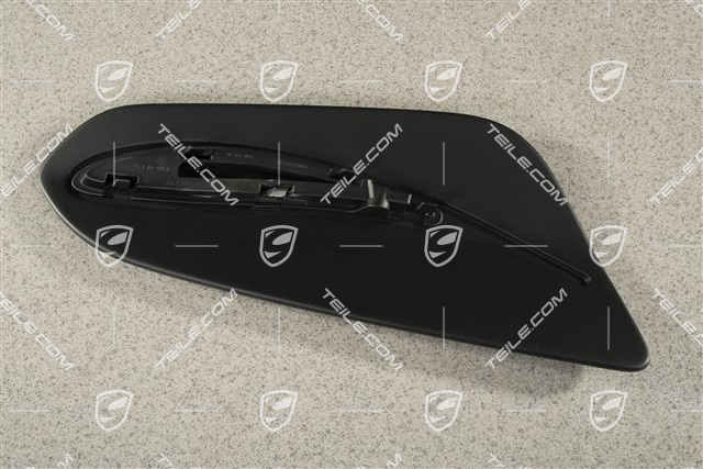 GT3 RS, Spoiler, lateral part of wing, Black matte, L
