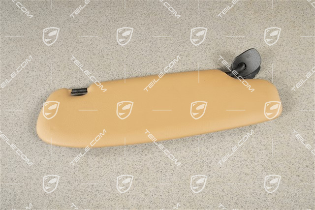 Sonnenblende, Coupe, Kunstleder, Sandbeige, L