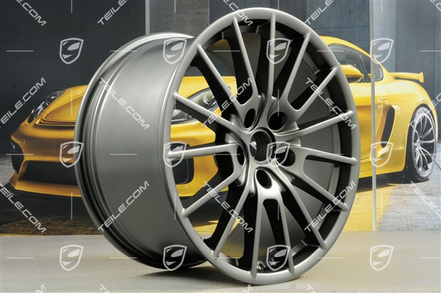 20" Felga Panamera Sport, 11,5J x 20 ET63, Platinum satynowy mat